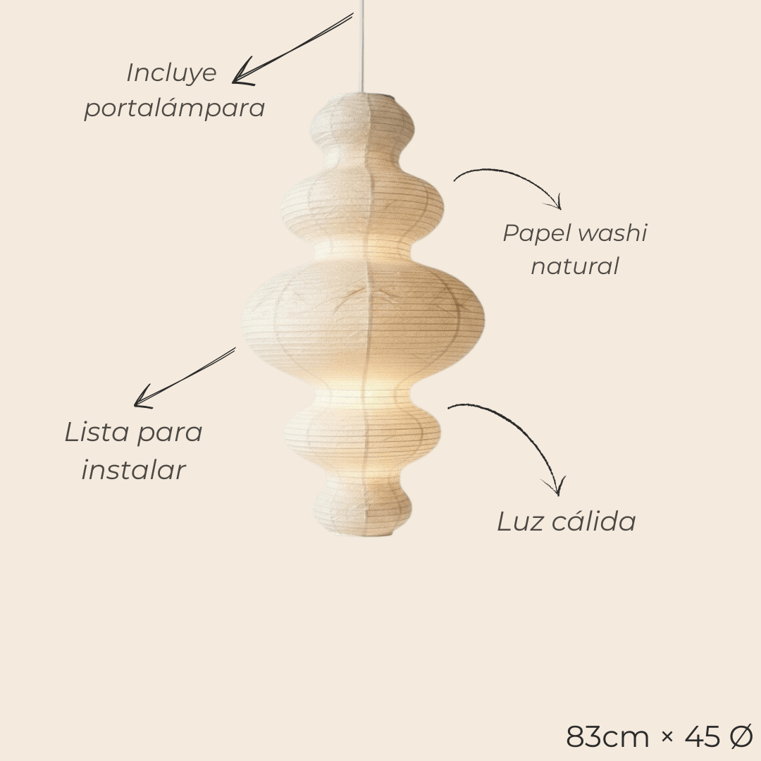 lampara akari juni pendant tokyomoon